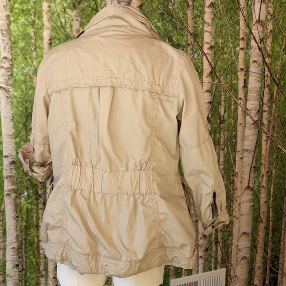 Dollhouse Lightweight Cargo Jacket, khaki / tan - Picture 2 of 12